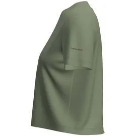 Icebreaker Merino 150 Tech Lite Crop Tee Lichen S