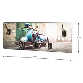 Haku-Möbel Wandgarderobe 17971 Motiv bunt