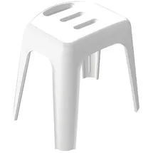 Spirella Duschhocker Badhocker 130kg - Duschstuhl Duschhilfe Duschsitz Badsitz