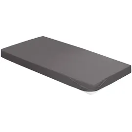 IRISETTE Spannbettlaken Lyocell-Stretch 180 x 200 cm grau