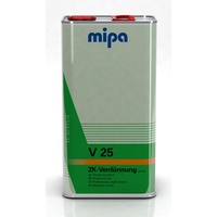 MIPA 2K- Acryl Verdünnung normal V 25 Autolack Lackversand 5 Liter