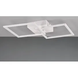 Trio Reality LED Deckenleuchte Trail Weiß matt 7 x 44,6 x 39,6 cm