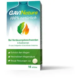 Gavinatura natürlich bei Verdauungsbeschwerd.Lut. 14 St