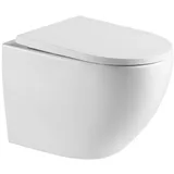 Swiss Aqua Technologies Tornado Quiet Wand-WC mit WC-Sitz Weiß