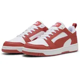 Unisex Sneaker, Puma White Red Fire, 42.5 EU