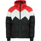 Peak mountain, Herren, Skijacke, Ski-Daunenjacke (XXL), Rot, XXL