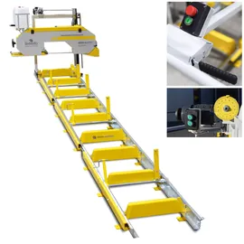 BAMATO Blockbandsäge BBSW-600PRO mit 6,9m Rollbahn