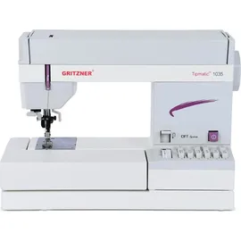 Gritzner - Kayser Gritzner Nähmaschine tipmatic 1035 mit DFT - Weiß