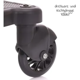 fillikid Buggy Board Basic mit Sitz Schwarz