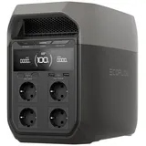 EF ECOFLOW DELTA 3 Tragbare Powerstation, 1 024 Wh Solargenerator, LiFePO4-Batterie, Schnellladung von 0-70% in 30 Min., erweiterbar auf 5 kWh, für Zuhause, Camping und Reise