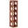 Wohnling Weinregal Mumbai aus Holz Sheesham massiv ca.15x70x15cm