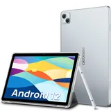 DOOGEE T10 Tablet 10 Zoll Android 12, 15 GB RAM+128GB ROM 8300mAh Akku Octa-Core Tablet Pc mit 13MP Kamera 1920 * 1200 FHD+ Bildschirm, 4G LTE & 5G WiFi, Widevine L1-Unterstützung(Silber)