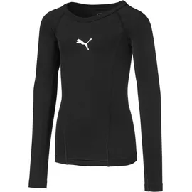Puma LIGA Baselayer Funktionsshirt langarm Kinder black 128