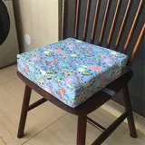 Chickwin Sitzerhöhung Stuhl Kind, Waschbar Baby Tragbar Sitzkissen Kinder Tragbares Boostersitze Verstellbar Zerlegbar Kleinkind Sitzerhöhung Kissen für Esstisch Reise (32x32x8cm,Ballon)