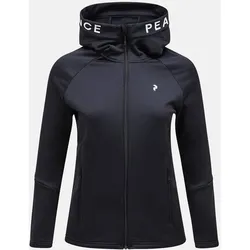 PEAK PERFORMANCE Damen Kapuzensweat W Rider Zip, BLACK/BLACK/, S