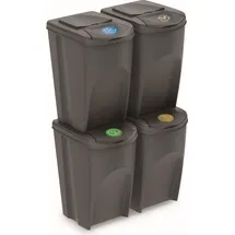 Prosperplast Sortibox 4x35 l Grau
