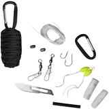Mil-Tec Paracord Survival Kit Small Schwarz