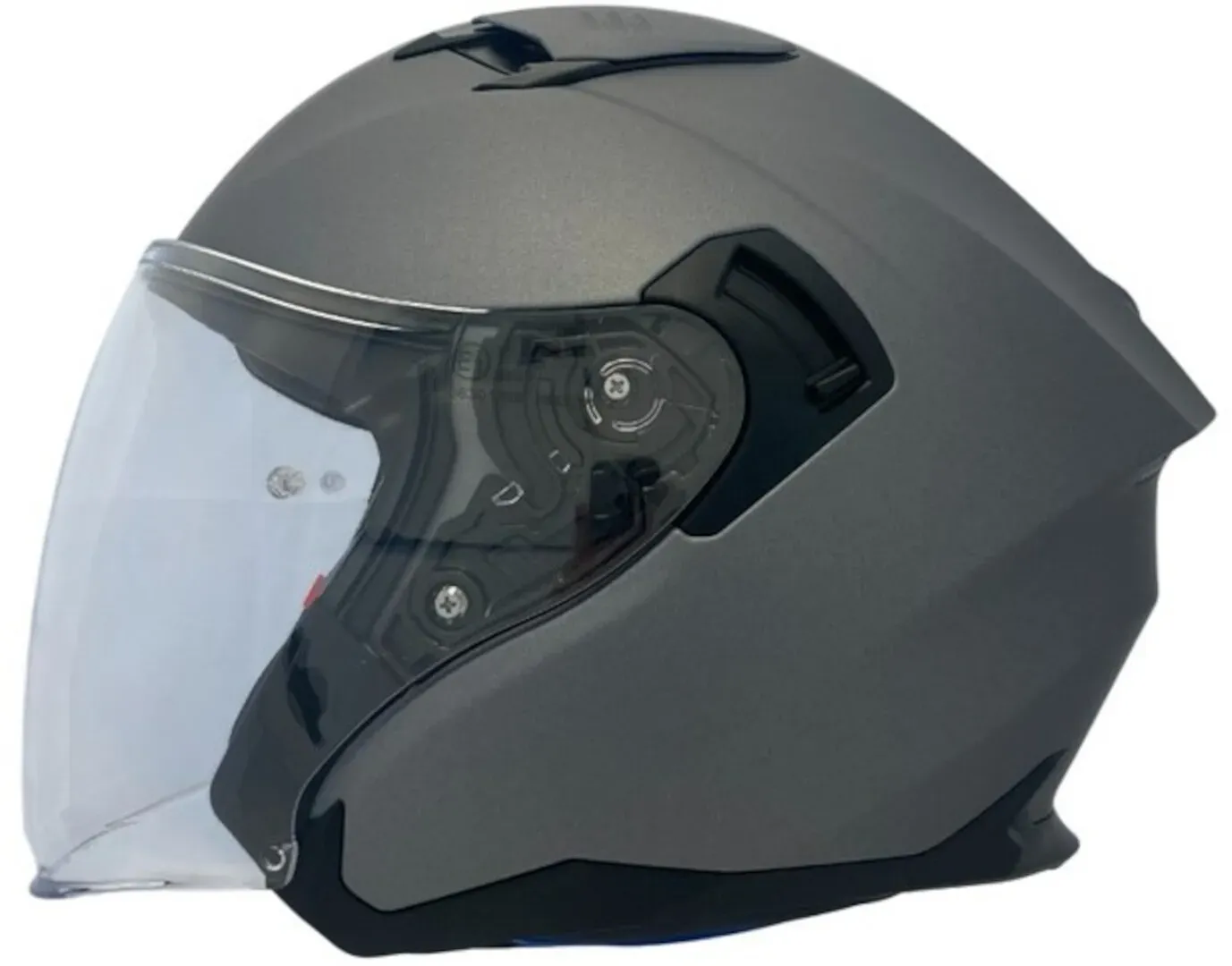 APEX JI200 Jethelm, zilver, M