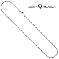 JOBO Silberkette, Panzerkette 925 Silber 45 cm 2 mm silberfarben