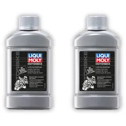 2x 250ml LIQUI MOLY 1601 Motorbike Leder-Kombi-Pflege Lederpflege Kombipflege