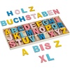 Relaxdays, Holzbuchstaben + Stoffbuchstaben, 208tlg. Holzbuchstaben