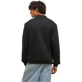Mister Tee Los Angeles EMB Heavy Tonal College Jacket - Schwarz