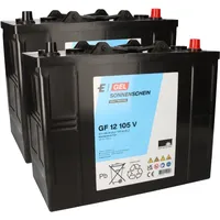 Sonnenschein / Exide Ersatzakku Set 2x 12V (24V) 105Ah