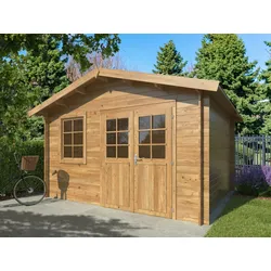 Gartenhaus Valentine 11,0 m2 Braun
