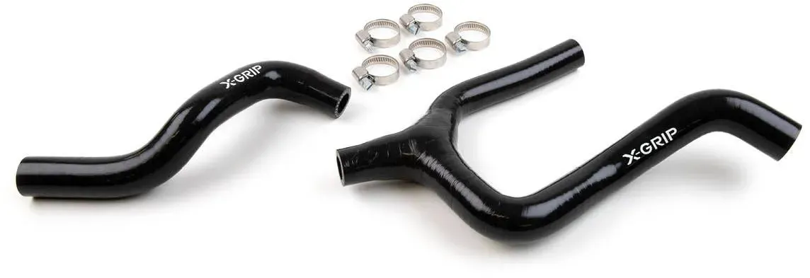X-GRIP Silikon-Kühlerschlauch - Schwarz