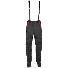 Furygan Gravity Textilhose wasserdicht - Schwarz/Rot M