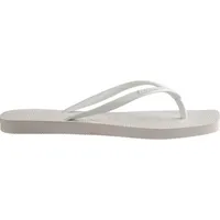 HAVAIANAS Slim Square Weiß Gr 35/36 Damen