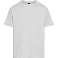 Boss Green T-Shirt »Tee«, mit Rundhalsausschnitt grau