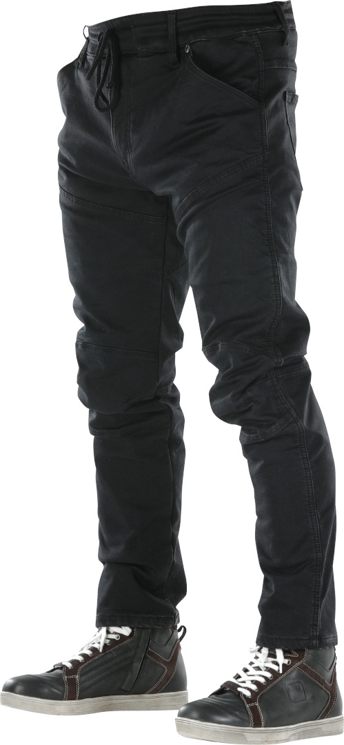 Overlap Danny Motorfiets jeans, zwart, 30