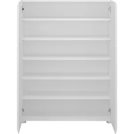 Lomadox MALABO-129 Garderoben-Set 5-teilig 120x40x180 weiß