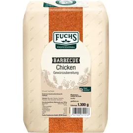 FUCHS Professional - BBQ Chicken Gewürzzubereitung | Gewürzmischung für Chicken Wings, Hähnchenkeulen | Profi-Qualität für Großverbraucher und Gastronomie | 1,3 kg im großen Beutel