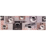 Primaflor Bon Cafe Küchenläufer 45 x 145 cm braun