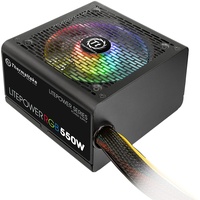 Thermaltake Computer Power Supply THERMALTAKE LITEPOWER RGB 550W 24-pin