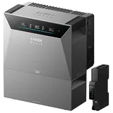 Anker Balkonkraftwerk Anker SOLIX 4 E5000 Pro mit 1x BP2700 Erweiterungsbatterien, 2500 W, LiFePO4