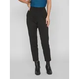 VILA VIVARONE HW Slim Pant Hosen Schwarz 42