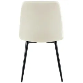 CLP Esszimmerstuhl Antibes Stoff creme