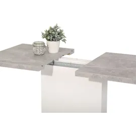Möbel Boss Britt 110-150 x 76 x 69 cm grau/weiß