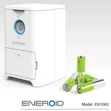 ENEROID Ladegerät für bis zu 12 AA Mignon LR6 Akkus mit automatischer Sortierfunktion von defekten Akkus oder Batterien und sehr einfacher Handhabung