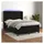 vidaXL Boxspringbett 140 x 200 cm Schwarz
