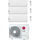 LG - Klimagerät Trial Split Inverter Libero Smart 12+12+12 btu mit MU4R25 R-32 - 12000+12000