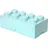 Brick 8 50 x 24 x 18 cm 1-tlg. aqua