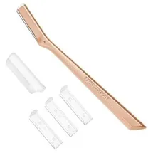 Tweezerman Facial Razor Gesichtshaarrasierer, Rose Gold Rasierer 1 Stk
