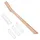Tweezerman Facial Razor Gesichtshaarrasierer, Rose Gold Rasierer 1 Stk