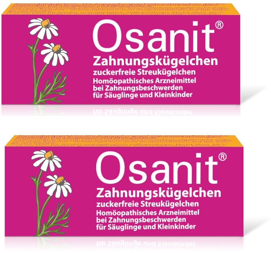 Osanit Zahnungskügelchen Doppelpack