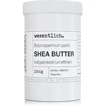 wesentlich. Sheabutter kaltgepresst 1000 g