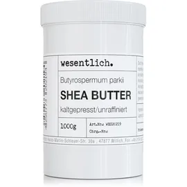 wesentlich. Sheabutter kaltgepresst 1000 g